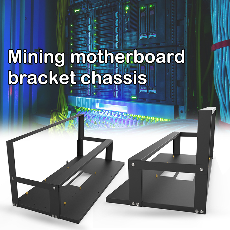 Gpu Mining Rig Frame 8 Gpu - Mining Case Rack Motherboard Bracket Open
