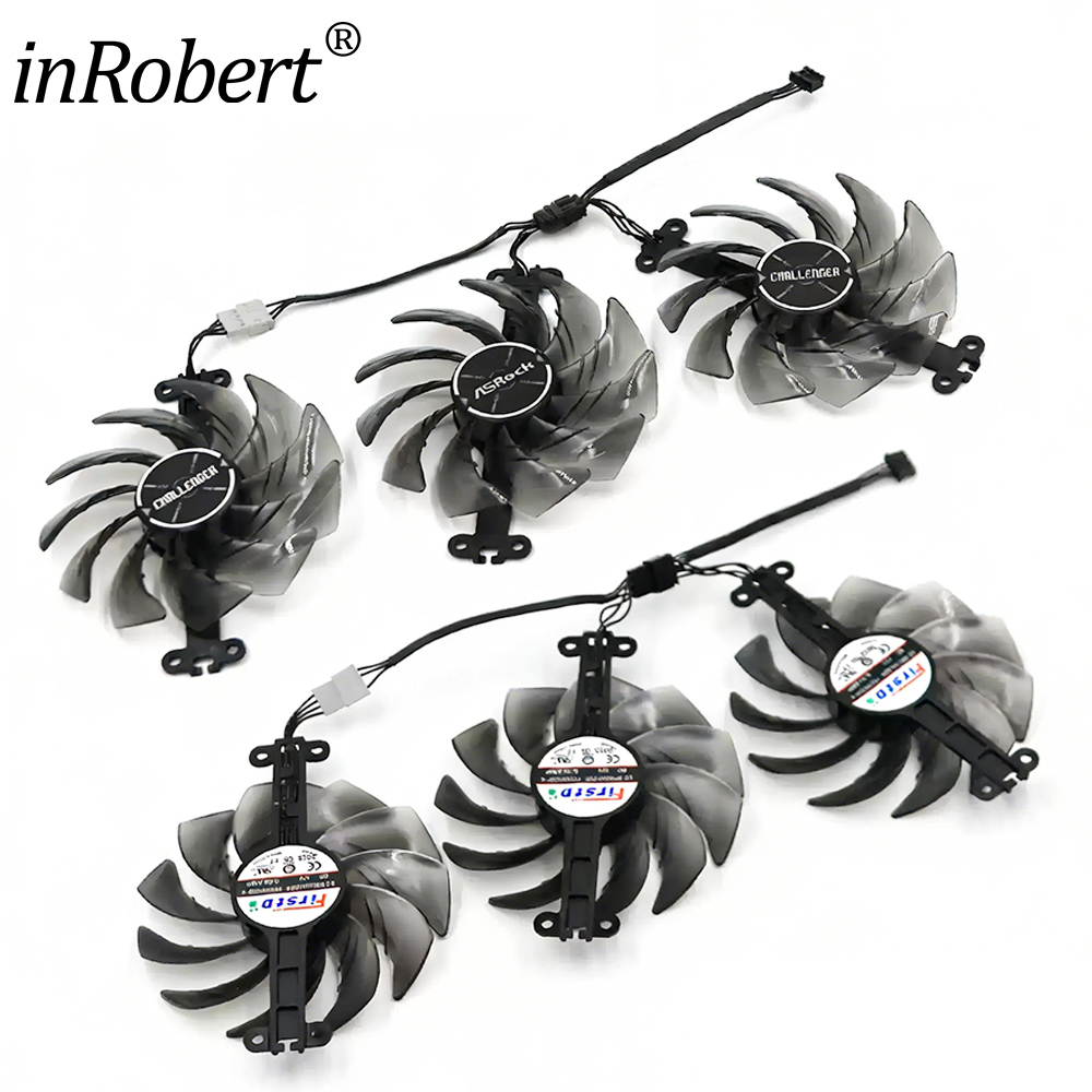 Rx 9070 Xt - R​X9070XT FDC10U12S9-C 4Pin Video Card Fan