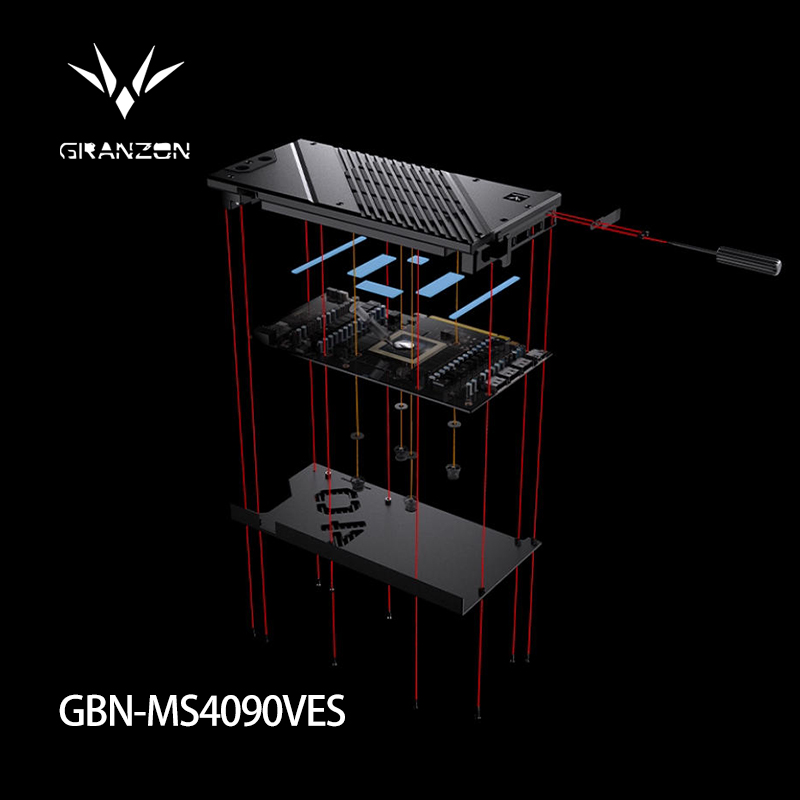 Rtx 4090 Water Block - Granzon GPU Water Block for MSI