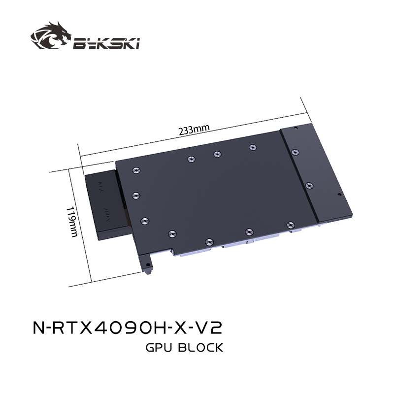 Rtx 4090 Water Block - Bykski GPU Block for NVIDIA RTX