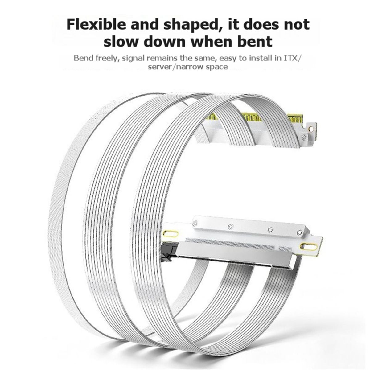 Pcie 5.0 Gpu Riser Cable - L70A PCIe 5.0 X16 Riser Cable