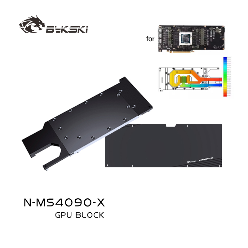 Bykski GPU Block for MSI RTX 4 - Rtx 4090 Water Block 评论和价格