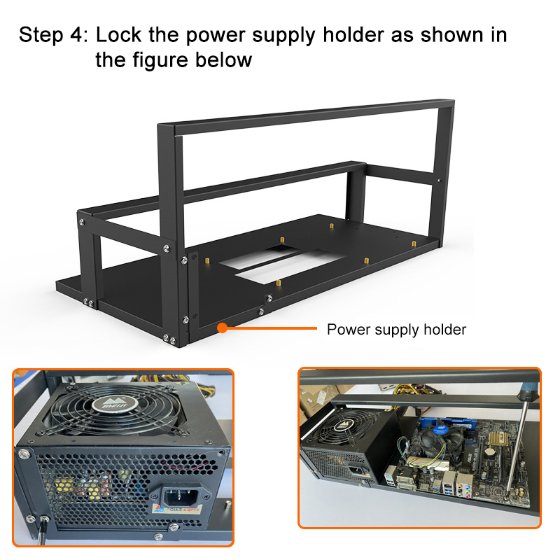 Mining Case Rack Motherboard B - Gpu Mining Rig Frame 8 Gpu 评论和价格