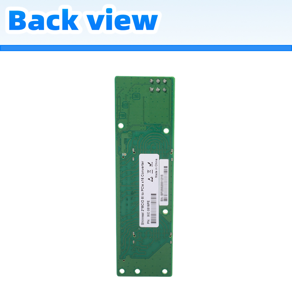 Speedier 2 x MCIO 8i to PCIe 1 - Pcie 5.0 Gpu Riser Cable 评论和价格