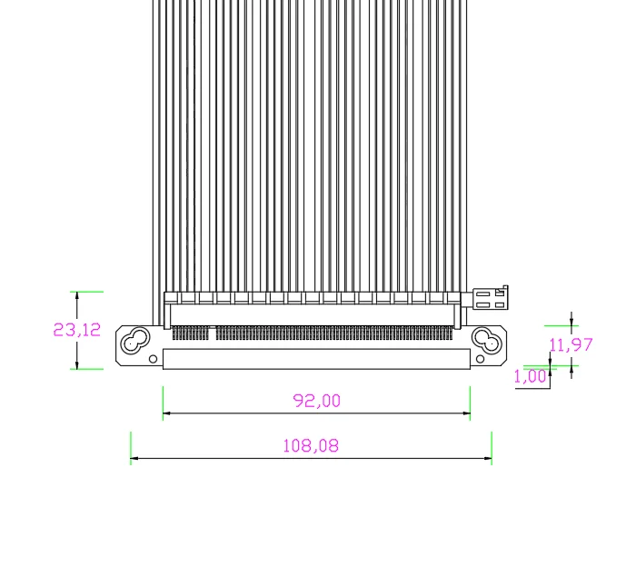Double Reverse Pci-e 4.0 Riser - Itx Gpu Riser Pcie 4.0 16X 评论和价格