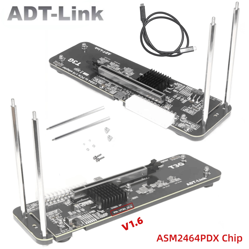 ADT UT3G For NUC ITX STX Noteb - Gpu External Dock Egpu Thunderbolt 4 评论和价格