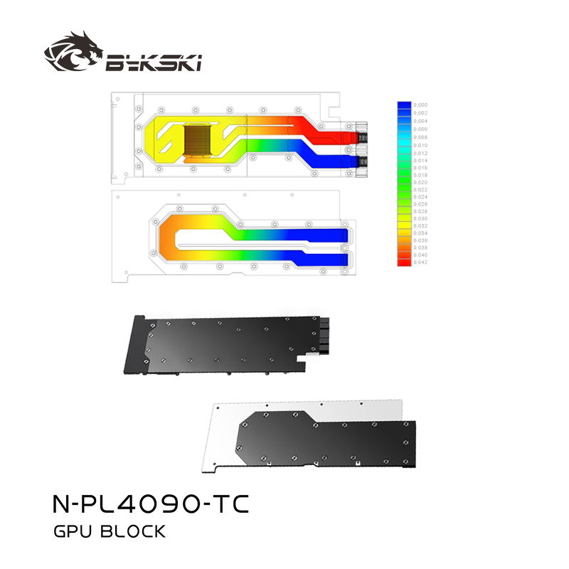 Bykski N-PL4090-TC GPU Active  - Rtx 4090 Water Block 评论和价格