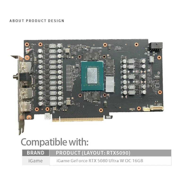 Bykski GPU Block for Colorful  - Rtx 5080 16Gb 评论和价格