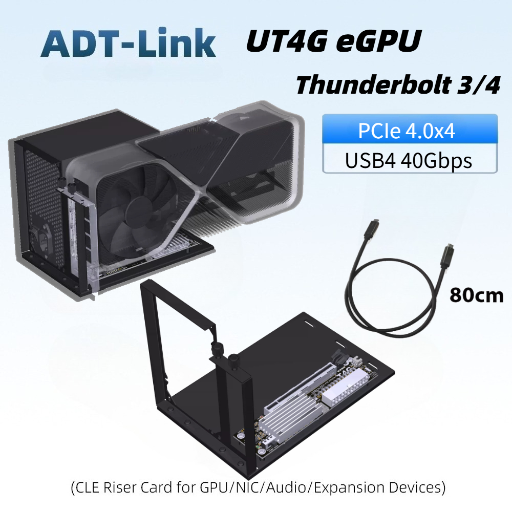 Upgarded New EGPU Thunderbolt  - Gpu External Dock Egpu Thunderbolt 4 评论和价格
