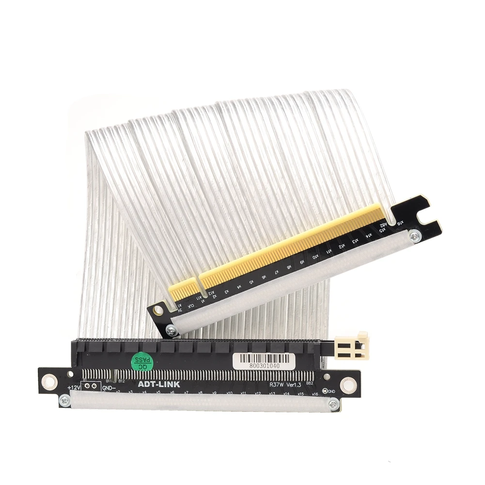 Silver White Reverse PCIE 4.0  - Itx Gpu Riser Pcie 4.0 16X 评论和价格
