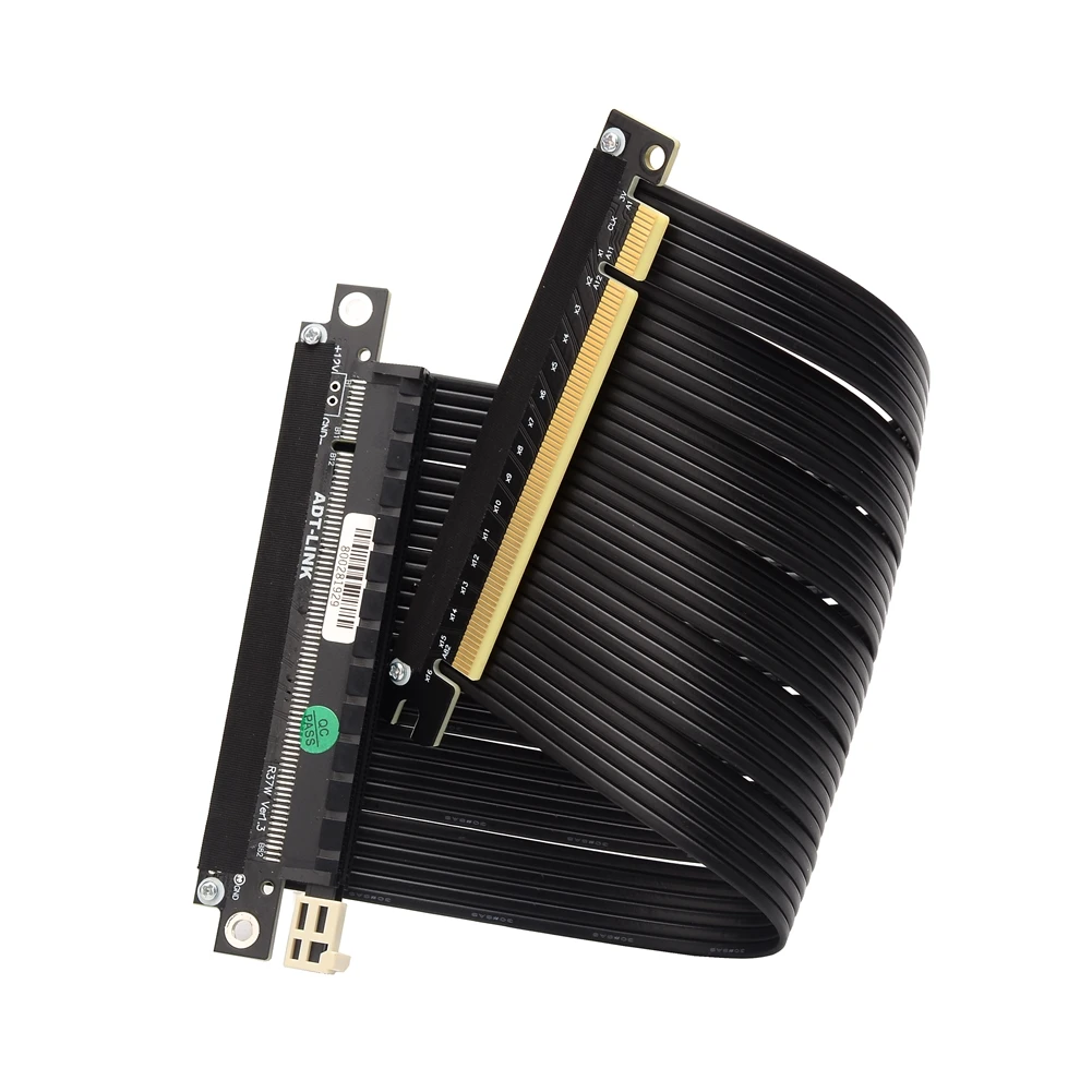 Silver White Reverse PCIE 4.0  - Itx Gpu Riser Pcie 4.0 16X 评论和价格
