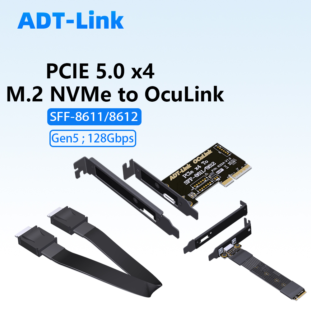 PCIE 5.0 X4 Gen5 M.2 NVMe to S - Pcie 5.0 Gpu Riser Cable 评论和价格