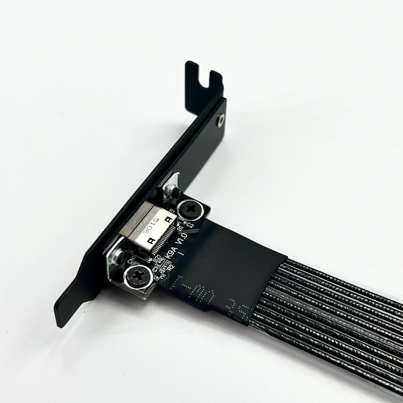 PCIE 5.0 X4 Gen5 M.2 NVMe to S - Pcie 5.0 Gpu Riser Cable 评论和价格