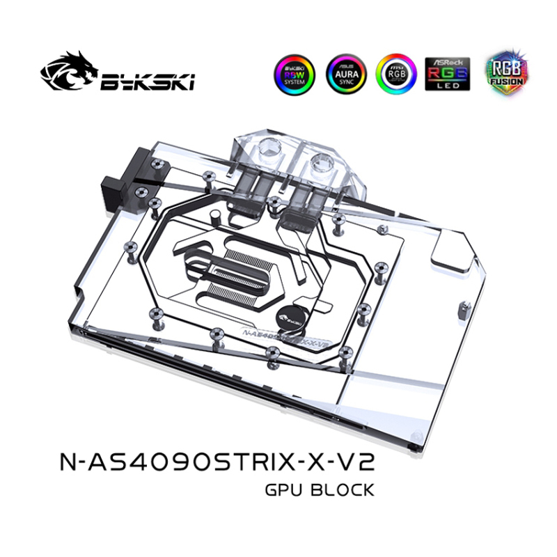 Bykski N-AS4090STRIX-X-V2 /GPU - Rtx 4090 Water Block 评论和价格