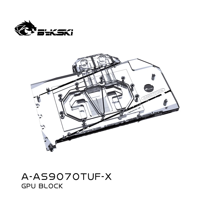 Bykski GPU Block for ASUS Rade - Rx 9070 Xt 评论和价格