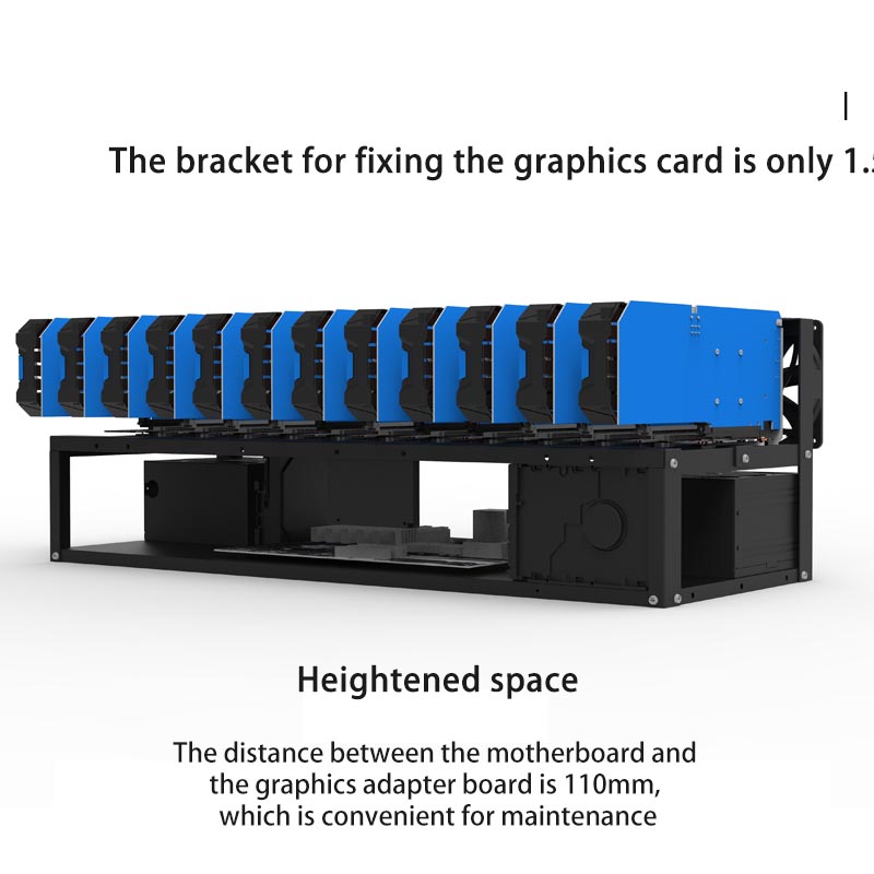 6/8/12 Cards GPU Bracket Open  - Gpu Mining Rig Frame 8 Gpu 评论和价格