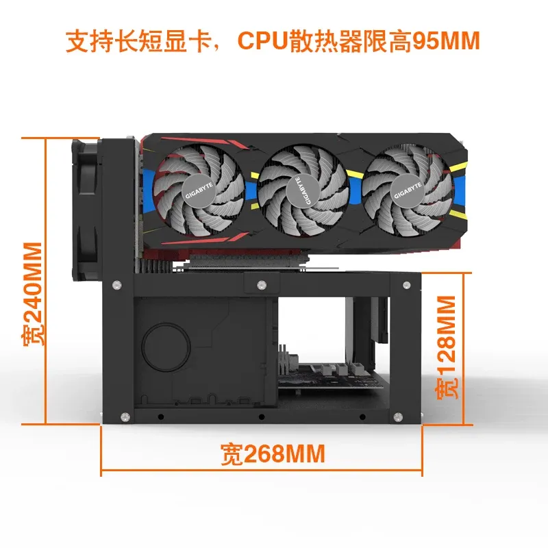 JMZ Graphics Card Stand Rack O - Gpu Mining Rig Frame 8 Gpu 评论和价格