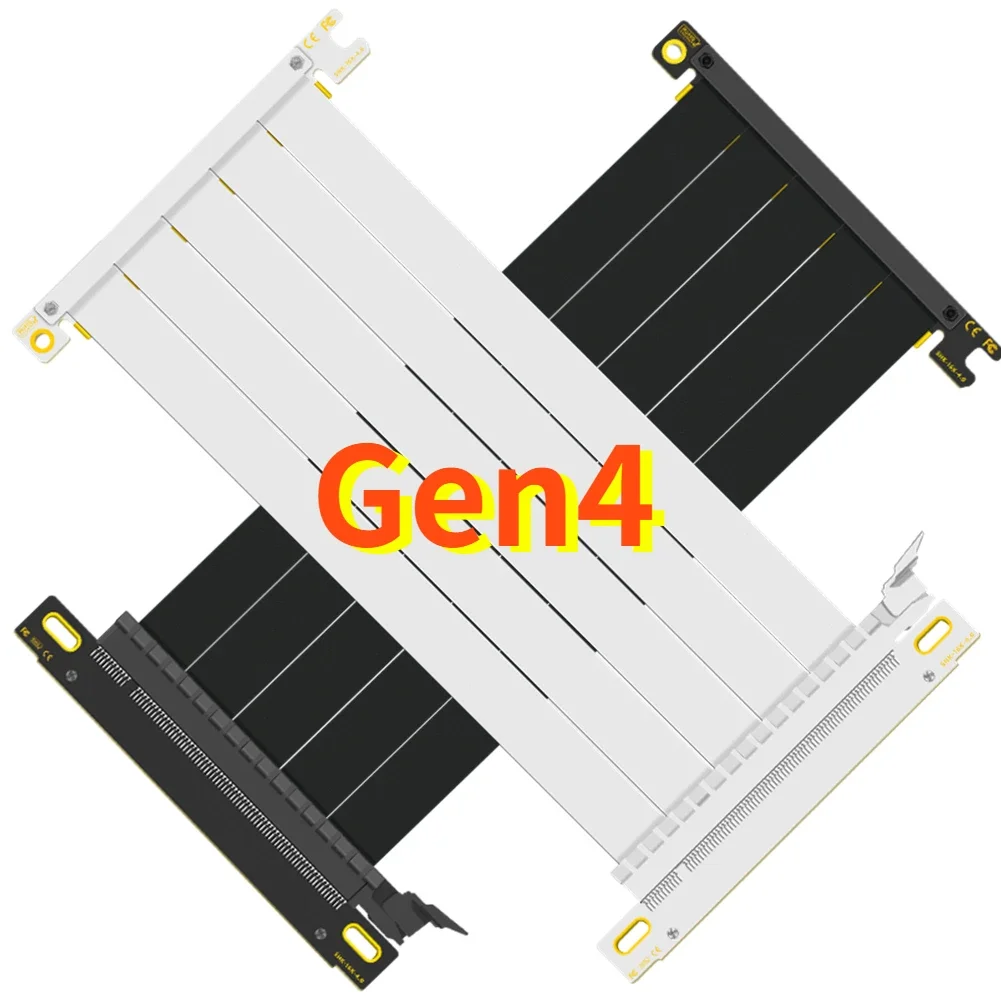 Black White Double Reverse Gra - Itx Gpu Riser Pcie 4.0 16X 评论和价格