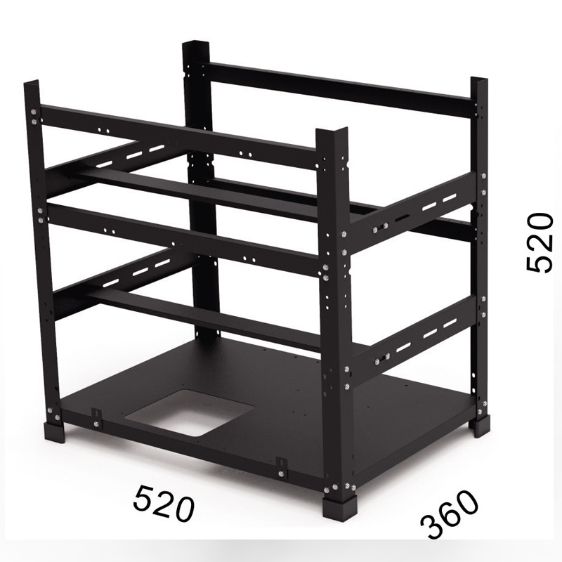 Custom Open Frame GPU Case Dua - Gpu Mining Rig Frame 8 Gpu 评论和价格