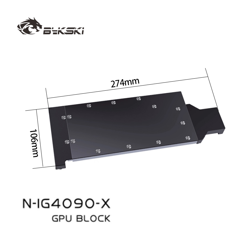 Bykski GPU Water Block for Col - Rtx 4090 Water Block 评论和价格