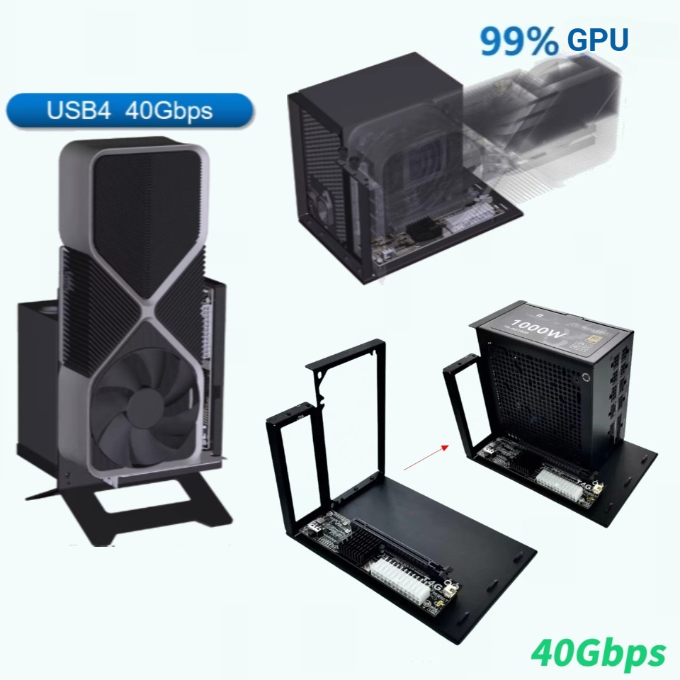 UT4G External eGPU Adapter USB - Gpu External Dock Egpu Thunderbolt 4 评论和价格