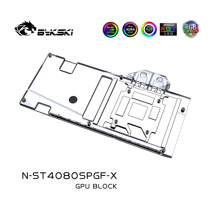 Bykski N-ST4080SPGF-X GPU Bloc - Rtx 4080 Super 16Gb 评论和价格