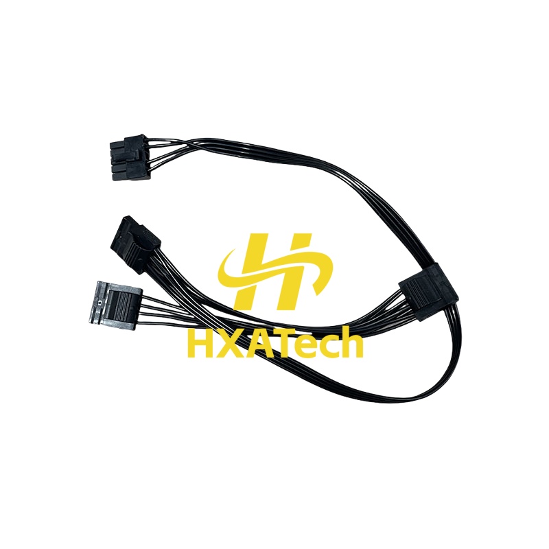 HXATech- 12VHPWR 16pin CPU 8pi - Dual 8Pin To 16Pin 12Vhpwr Cable 评论和价格