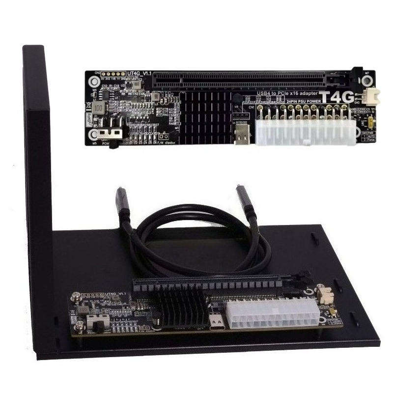 UT4G eGPU Thunderbolt 4 /3 To  - Gpu External Dock Egpu Thunderbolt 4 评论和价格