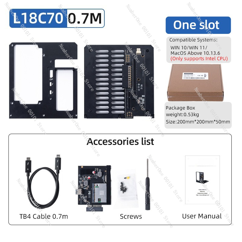 For L18 Thunderbolt 3 4 GPU Do - Gpu External Dock Egpu Thunderbolt 4 评论和价格